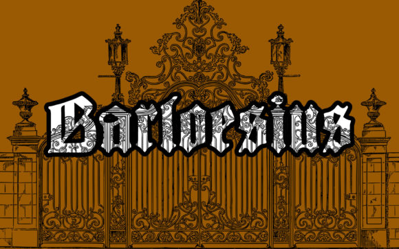 Barloesius: The Creative Blackletter Typeface for Bold Campaigns