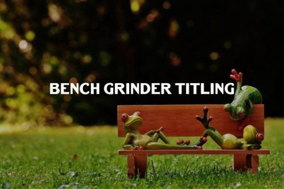 Bench Grinder Titling: A Warm Sans Serif for Small Business Branding