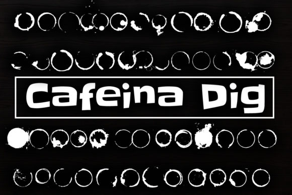 Cafeina Dig: The Creative Typeface for Bold Campaigns