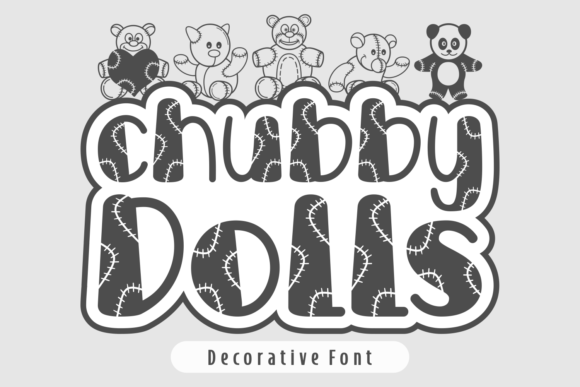 Chubby Dolls: A Playful Typeface for Modern Web Design