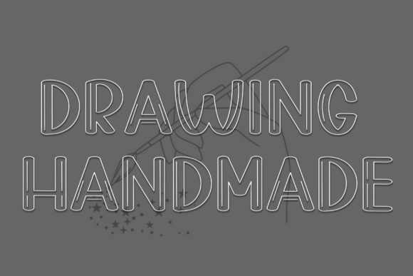 Drawing Handmade Font: The Creative Typeface for Scroll-Stopping Campaigns