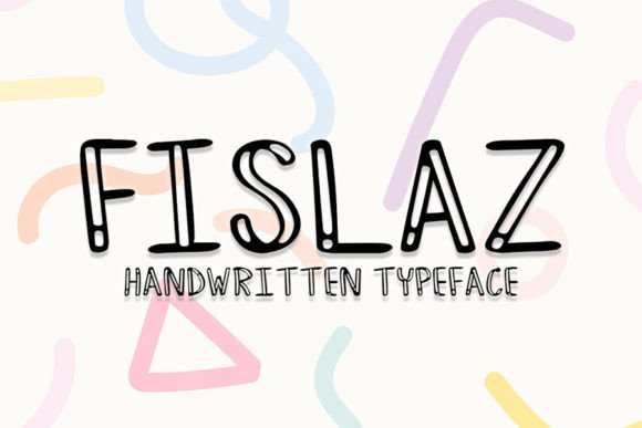 Fislaz: A Handwritten Font for Authentic Brand Identity