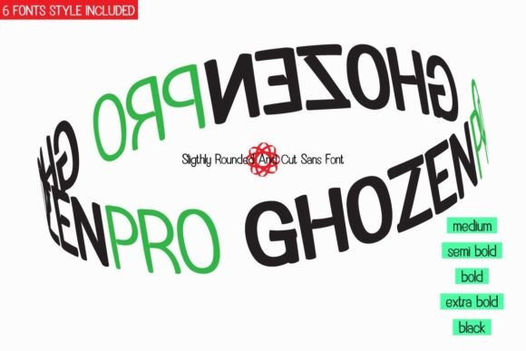 Ghozen Pro: The Modern Sans Serif Font for Handmade Brands