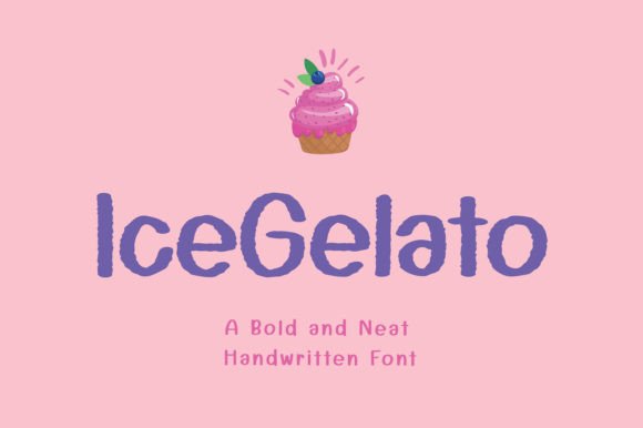 IceGelato Font: The Sweet Typeface for Handmade Creations