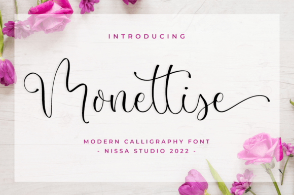 Monettise: Elevating Digital Brand Identity with Elegant Script Typography