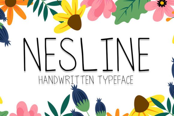 Nesline: A Handwritten Typeface for Authentic Branding
