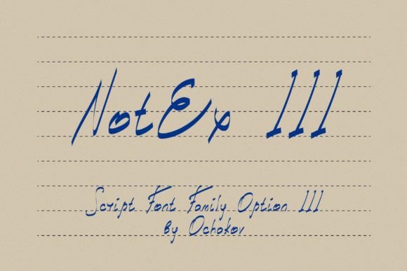 Notex III Font: A Whimsical Typeface for Digital Branding