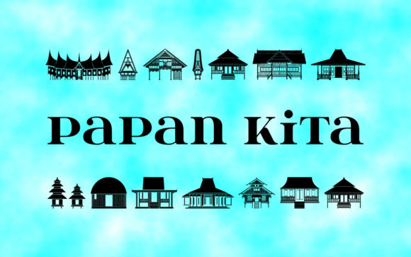Papan Kita: A Unique Display Font for Creative Campaigns