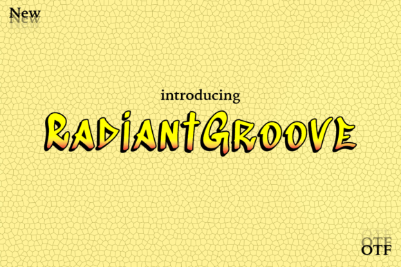 Radiant Groove Font: The Perfect Typeface for Handmade Shop Branding