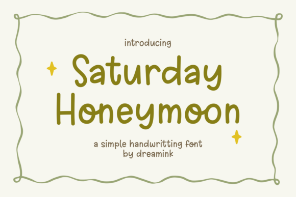 Saturday Honeymoon: A Script Amp Typeface for Warm Campaign Visuals