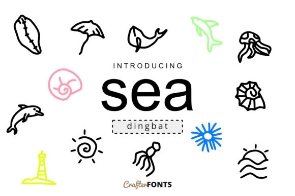 Sea Doodle Font: The Creative Typeface for Bold Brand Identity