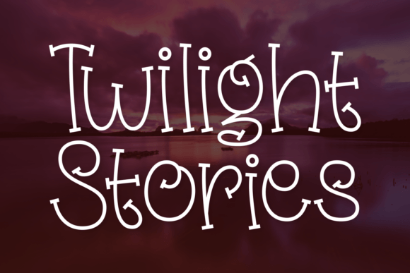 Twilight Stories: The Quirky Serif Font for Impactful Web Design