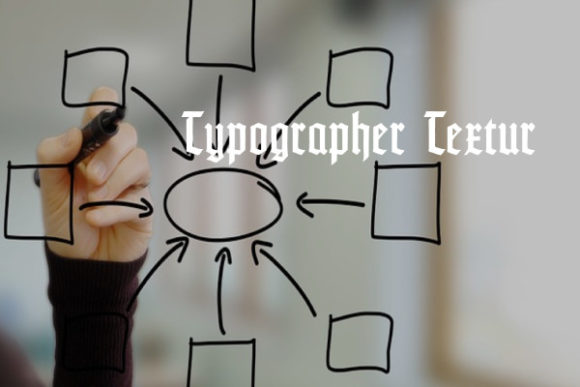 Typographer Textur: A Blackletter Deviation for Modern Brand Identity