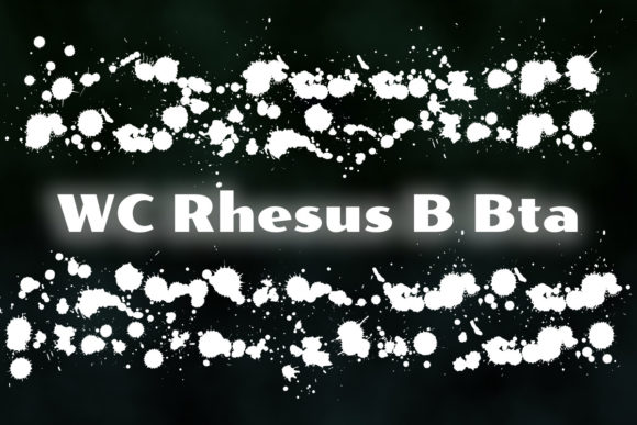 WC Rhesus B Bta: The Splatter Typeface That Elevates Campaign Visuals