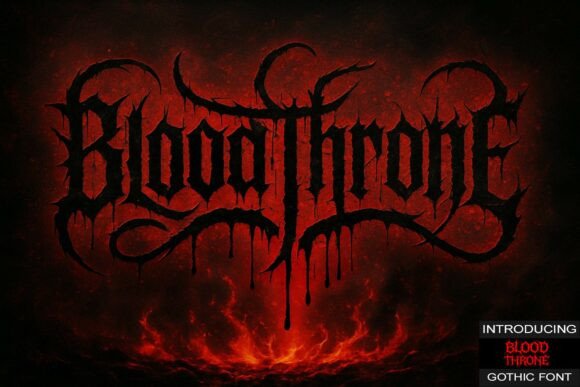 Why Blood Throne Is the Perfect Typeface for Bold Branding