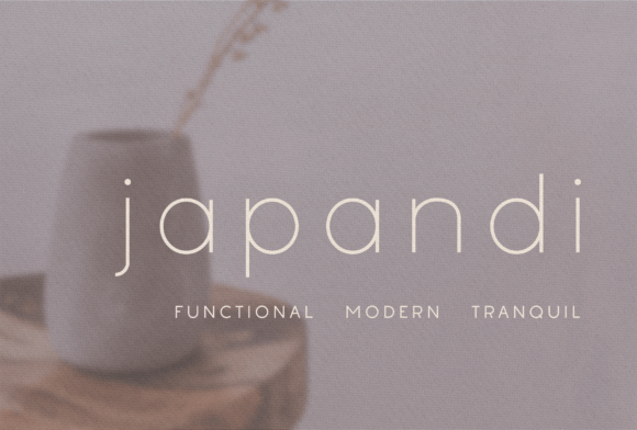 Why Japandi Is the Perfect Sans Serif Font for Modern Editorial Design