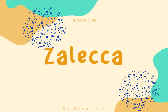 Zalecca Font: A Handwritten Typeface for Modern Web Design